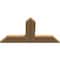 Ekena Millwork Portland Timber Gable Bracket, Western Red Cedar, 36"W x 19"H x 1 1/2"D x 5 1/2"F, 13/12 Pitch GBW036X19X0206POR00SWR - alternate 2